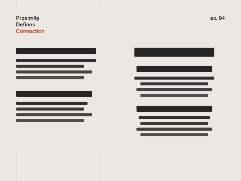 The Gestalt Principle of Proximity, Explained Built In